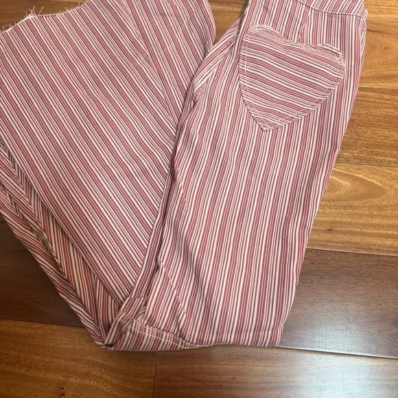 We The Free Red and White Striped Pants - Picture 5 of 5